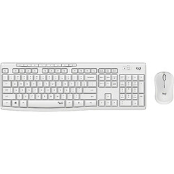 Logitech MK295 Silent Wireless Combo - Blanc