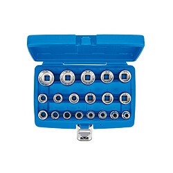 Bgs Jeu de douilles 6 pans 1/2 - 19 pièces