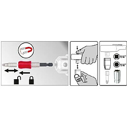 Coffret cliquet 46 douilles et embouts pas cher