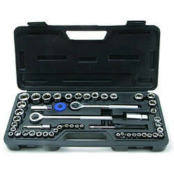 Rolson coffret clés et douilles - 52 pièces