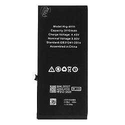 Avizar Batterie pour iPhone 11 3110mAh Noir