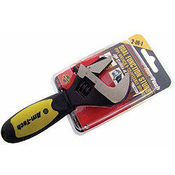 Amtech Clé mixte 2 en 1 courte Clé mixte - 2 en 1 - en acier - courte