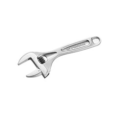 Facom Clé à molette courte - 40 mm Clé à molette courte - Acier - Mâchoire réglable - Usage professionnel