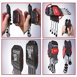 Ks tools jeu de clés mixtes GearPlus - 10 pièces