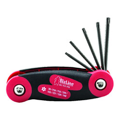 Bizline jeu de clés Torx - 8 pièces