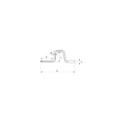 Bahco Vilebrequin carré pour douilles - 3/8''