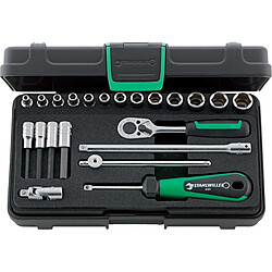 Coffret de douilles cliquet 1/4" - 22 pièces