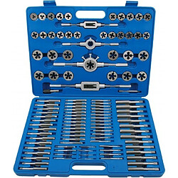 Bgs Jeu de filières et tarauds - 110 pièces Jeu de filières et tarauds - métal chromé - usage professionnel