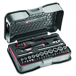 Facom Coffret clé à cliquet 1/4 - 37 pièces