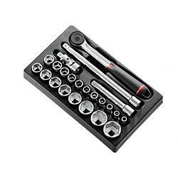 Facom Module douilles 12 pans 23 pcs