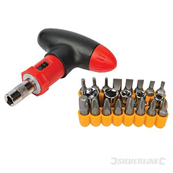 Silverline Jeu de douilles 1/4 - 22 pièces