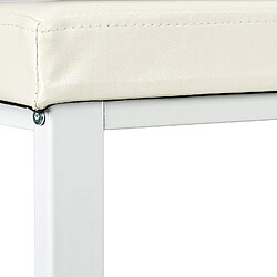 Helloshop26 banc à chaussures - Noir