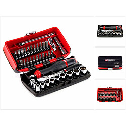 Facom Coffret douilles à cliquet 1/4 - 38 pièces