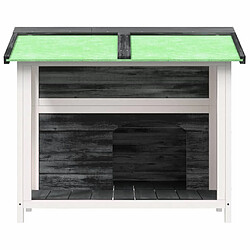 Avis vidaXL Chenil - Bois de pin 96 x 87 x 80,5 cm