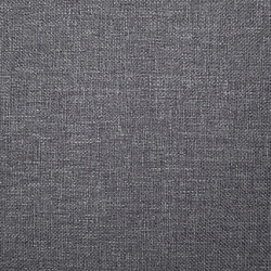 Helloshop26 Banquette pouf 139 cm gris clair 3002101
