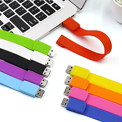 Wewoo Bracelet USB 64 Go - Violet
