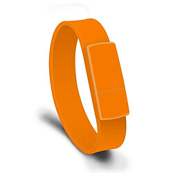 Wewoo Bracelet MicroDrive USB - 4 Go Orange
