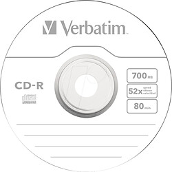 Acheter Verbatim CD vierge 43411 - 100 unités