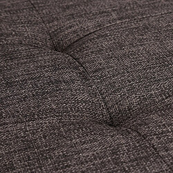 Acheter Helloshop26 Banquette coffre en lin - Marron