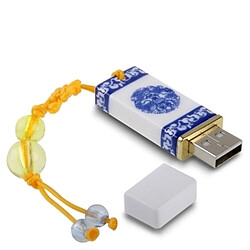 Wewoo - Clé USB bleu et blanc - 2 Go