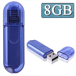 Wewoo USB 8 Go Bleu