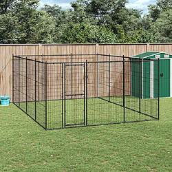 vidaXL Chenil Extérieur 14,52 m²