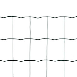 vidaXL Clôture Euro Acier 10x1 m - Vert