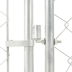Avis vidaXL Chenil Extérieur avec Toit pour Chiens 200x200x135 cm