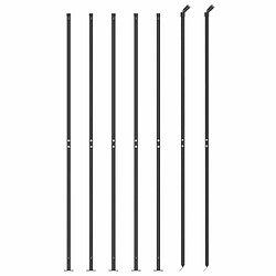 Avis Vidaxl Clôture 1,4x10 m - Anthracite