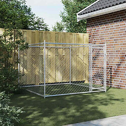 Avis vidaXL Cage Acier Galvanisé - 2x2x1,5 m