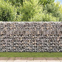 Avis Mur gabion vidaXL - 450 x 30 x 100 cm