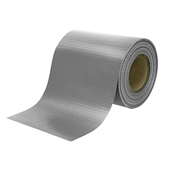 ECD Germany Rouleau 35m PVC Brise-vue Clôture Gris