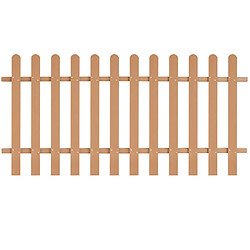 vidaXL Clôture WPC 200x100 cm