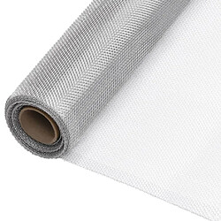 vidaXL Écran en treillis aluminium 80x500 cm - Argenté