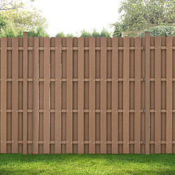 Neuholz Clôture occultante 1.85 x 1.93 m pas cher
