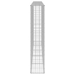 Acheter vidaXL Mur en gabion avec couvercles - Acier galvanisé