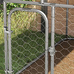 Acheter vidaXL Chenil Extérieur avec Toit 200x100x150 cm