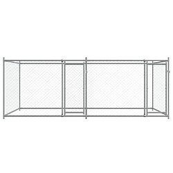 Acheter vidaXL Cage pour chien - 2 divisions