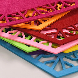 Avis Wewoo Fond pad décoration textile - Bleu