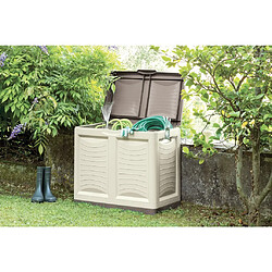 AC-DECO Conteneur Plastique 200L - Taupe