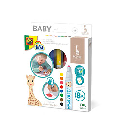 Acheter Ses creative Coffret feutres bébé Sophie la girafe - 8 pièces