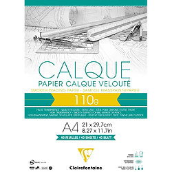 Clairefontaine Bloc de calque - A4