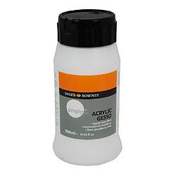 Daler rowney gesso acrylique peinture - 500 ml