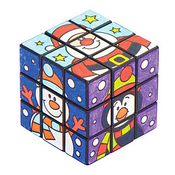 Avis Cube puzzle à colorier – Amis festifs