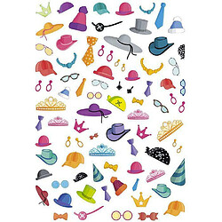 Graine créative coffret gommettes adhésives - 120 pièces