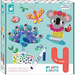 Juratoys-janod Coffret créatif mosaïque et gommettes Coffret activités artistiques - mosaïque et gommettes - dès 4 ans