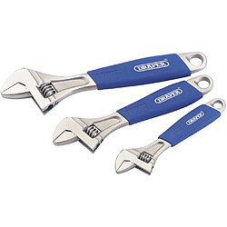 Draper Tools Jeu clés à molette réglables 3 pcs 88598