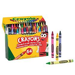 Crayola Crayons Gras de Couleur (64 pcs)
