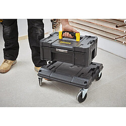 Stanley Mallette organiseur TSTAK FatMax - Graphite pas cher