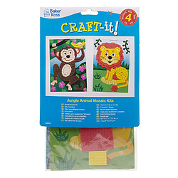 Avis Kit mosaïque animaux de la jungle - Multicolore